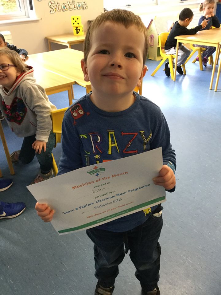 Portlaoise Educate Together NS music lessons