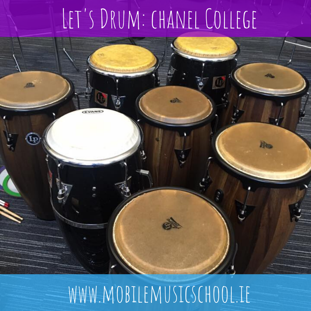 TY Workshops: Let’s Drum in Chanel College